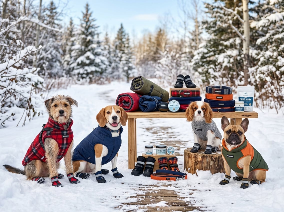 Guide til vintertøj og produkter til hunde